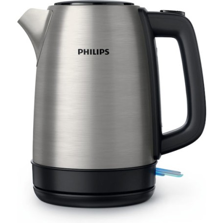 Philips Daily Collection Βραστήρας 1.7lt 2200W Ασημί