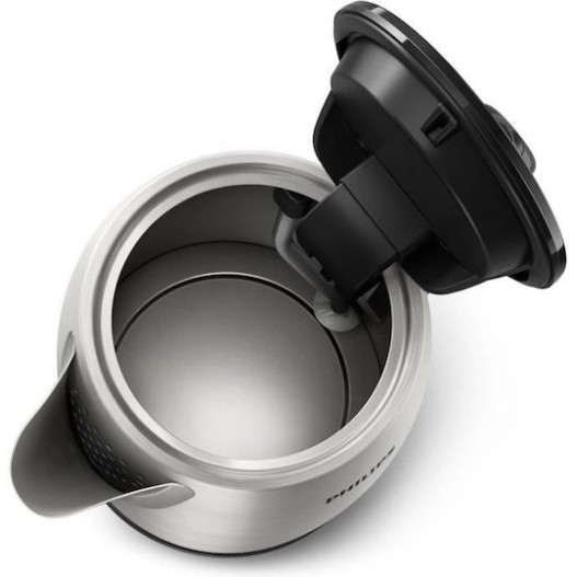 Philips Daily Collection Βραστήρας 1.7lt 2200W Ασημί