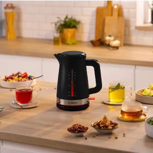 Bosch MyMoment Βραστήρας 1.7lt 2400W Μαύρος