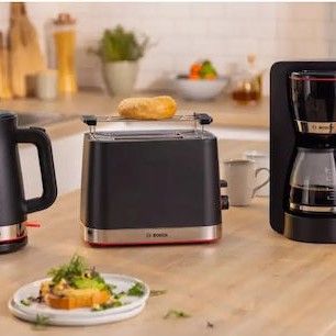 Bosch MyMoment Βραστήρας 1.7lt 2400W Μαύρος