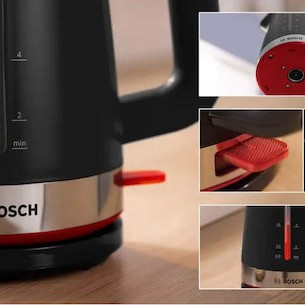 Bosch MyMoment Βραστήρας 1.7lt 2400W Μαύρος
