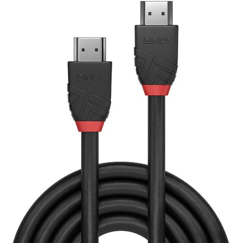 Lindy Cable HDMI male - HDMI male 3m Μαύρο