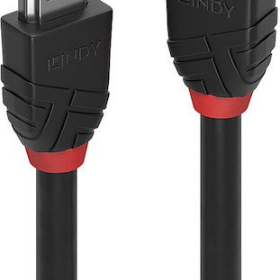 Lindy Line Cable HDMI male - HDMI male 3m Μαύρο