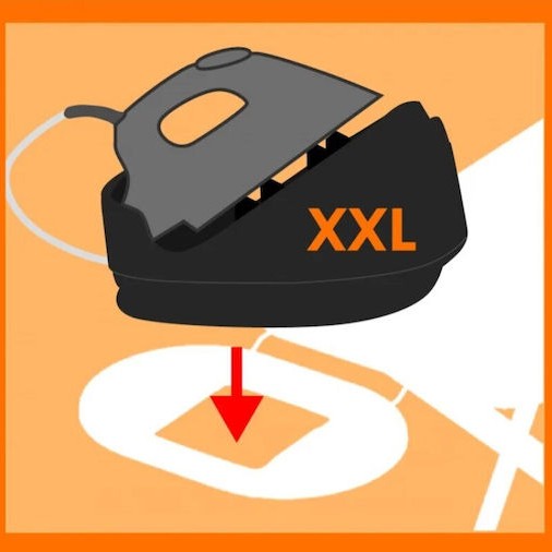 Vileda Total Reflect Plus Σιδερώστρα για Σίδερο Ατμού Σπαστή 130x44cm