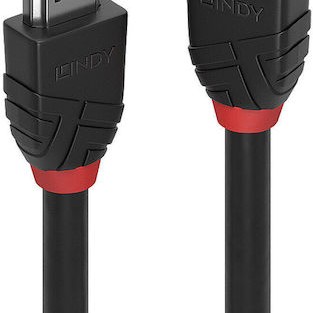 Lindy HDMI 2.1 Cable HDMI male - HDMI male 5m Μαύρο