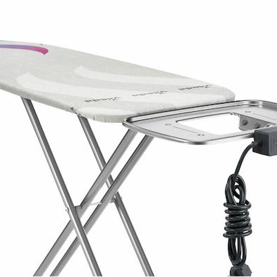 Vileda Reflect Plus M Σιδερώστρα για Σίδερο Ατμού Σπαστή με Πρίζα Γκρι 120x38cm