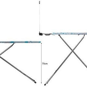 Vileda Star Plus Σιδερώστρα για Σύστημα Σιδερώματος Σπαστή με Πρίζα Πολύχρωμη 120x38cm