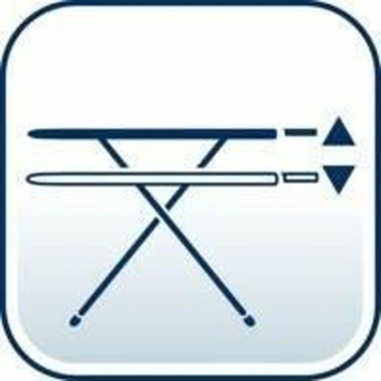 Leifheit Σιδερώστρα για Σίδερο Ατμού Σπαστή Πολύχρωμη 120x38x75cm