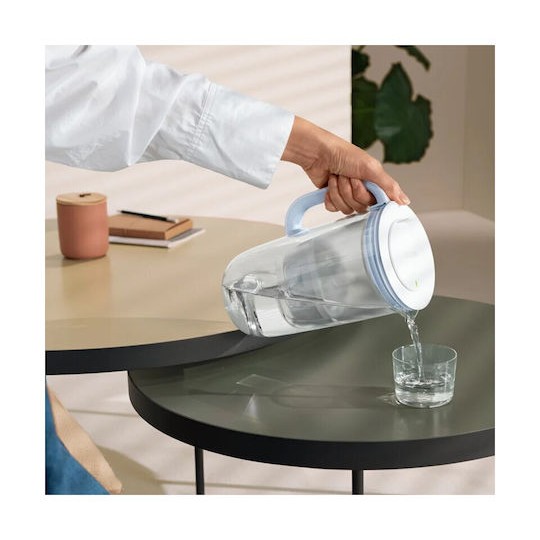 Brita Maxtra Κανάτα Σερβιρίσματος Γυάλινη White με Φίλτρο 2500ml