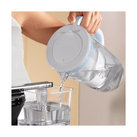 Brita Maxtra Κανάτα Σερβιρίσματος Γυάλινη White με Φίλτρο 2500ml