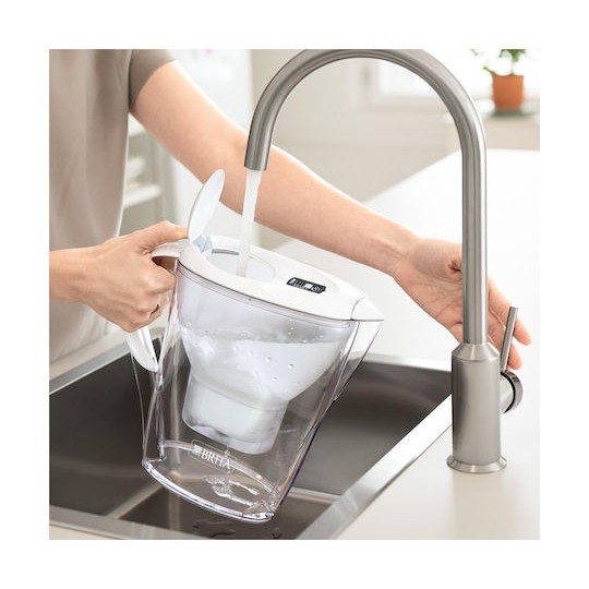 Brita Marella XL Κανάτα Σερβιρίσματος White με Φίλτρο 3500ml