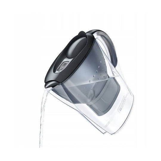Brita Marella Κανάτα Σερβιρίσματος Πλαστική Graphite με Φίλτρο 2400ml