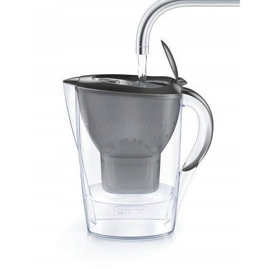Brita Marella Κανάτα Σερβιρίσματος Πλαστική Graphite με Φίλτρο 2400ml