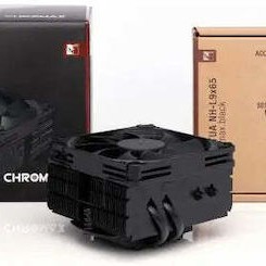 Noctua NH-L9x65 Chromax.black Ψύκτρα Επεξεργαστή για Socket AM4/AM5/1200/115x/1700