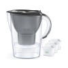 Brita Marella Κανάτα Σερβιρίσματος Πλαστική Graphite με Φίλτρο 2400ml