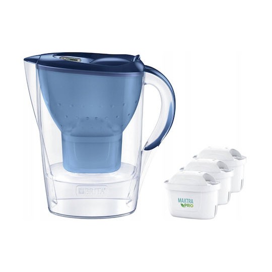 Brita Marella Κανάτα Σερβιρίσματος Blue με Φίλτρο 2400ml