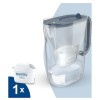 Brita Style Essential Κανάτα Σερβιρίσματος Πλαστική Graphite με Φίλτρο 2400ml