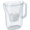 Brita Style Essential Κανάτα Σερβιρίσματος Πλαστική White με Φίλτρο 2400ml
