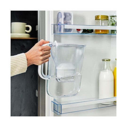 Brita Style Essential Κανάτα Σερβιρίσματος Πλαστική White με Φίλτρο 2400ml