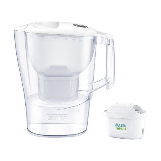 Brita Aluna Κανάτα Σερβιρίσματος White με Φίλτρο 2400ml