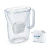 Brita Style Essential Κανάτα Σερβιρίσματος Πλαστική White με Φίλτρο 2400ml