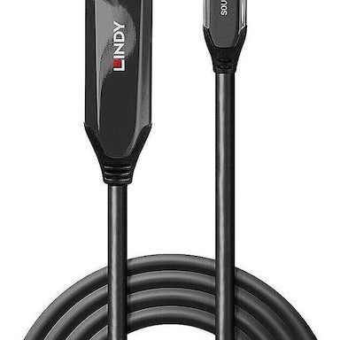 Lindy Cable HDMI male - USB-C male 3m Μαύρο