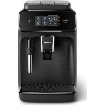 Philips Series 1200 Αυτόματη Μηχανή Espresso 1500W Πίεσης 15bar με Μύλο Άλεσης Μαύρη