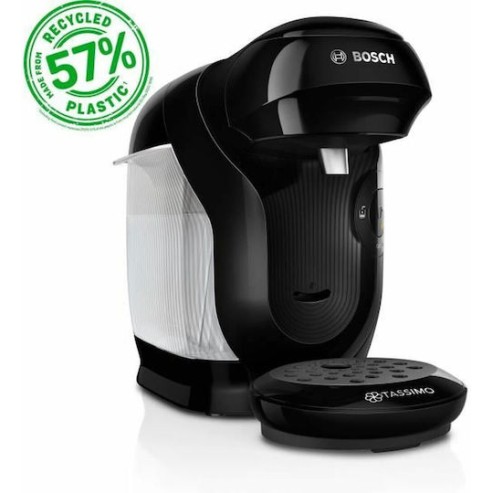 Bosch Καφετιέρα για Κάψουλες Tassimo Πίεσης 3.3bar Μαύρη