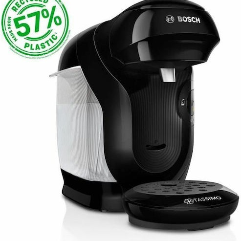 Bosch Καφετιέρα για Κάψουλες Tassimo Πίεσης 3.3bar Μαύρη