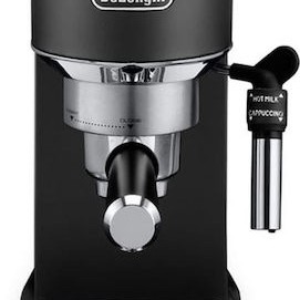 De'Longhi Dedica Pump Μηχανή Espresso 1300W Πίεσης 15bar Μαύρη
