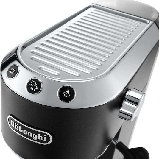 De'Longhi Dedica Pump Μηχανή Espresso 1300W Πίεσης 15bar Μαύρη