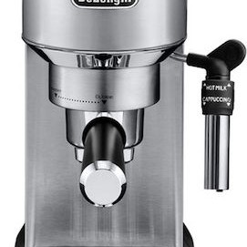 De'Longhi Dedica Pump Μηχανή Espresso 1300W Πίεσης 15bar Μαύρη