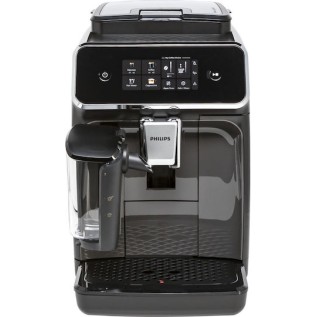 Philips Series 2300 Αυτόματη Μηχανή Espresso 1500W Πίεσης 15bar για Cappuccino με Μύλο Άλεσης Μαύρη