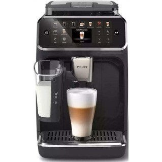 Philips Series 5500 Αυτόματη Μηχανή Espresso 1500W Πίεσης 15bar για Cappuccino με Μύλο Άλεσης Μαύρη
