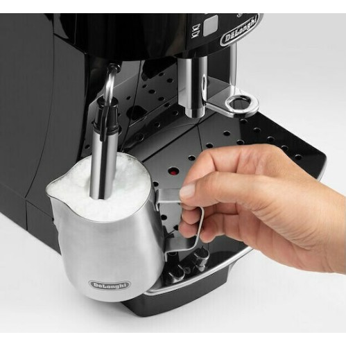 De'Longhi Magnifica S Αυτόματη Μηχανή Espresso 1450W Πίεσης 15bar με Μύλο Άλεσης Μαύρη
