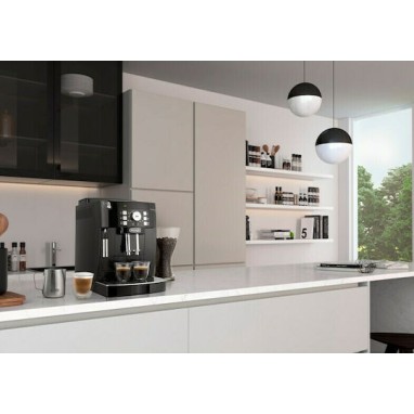 De'Longhi Magnifica S Αυτόματη Μηχανή Espresso 1450W Πίεσης 15bar με Μύλο Άλεσης Μαύρη