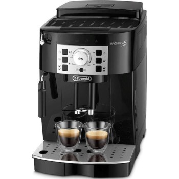 De'Longhi Magnifica S Αυτόματη Μηχανή Espresso 1450W Πίεσης 15bar με Μύλο Άλεσης Μαύρη