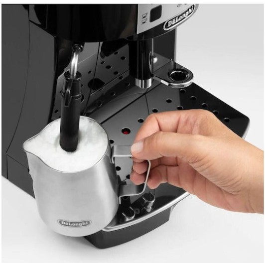 De'Longhi Magnifica S Αυτόματη Μηχανή Espresso 1450W Πίεσης 15bar με Μύλο Άλεσης Μαύρη