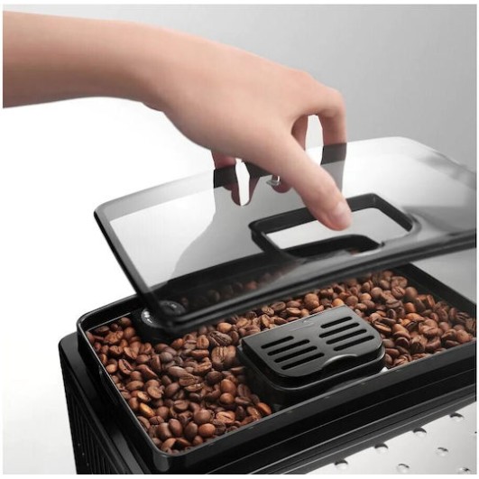 De'Longhi Magnifica S Αυτόματη Μηχανή Espresso 1450W Πίεσης 15bar με Μύλο Άλεσης Μαύρη