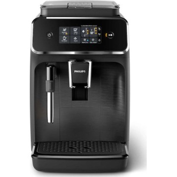 Philips Series 2200 Αυτόματη Μηχανή Espresso 1500W Πίεσης 15bar με Μύλο Άλεσης Μαύρη