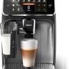 Philips Series 4300 Αυτόματη Μηχανή Espresso 1500W Πίεσης 15bar για Cappuccino με Μύλο Άλεσης Μαύρη
