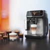 Philips Series 4300 Αυτόματη Μηχανή Espresso 1500W Πίεσης 15bar για Cappuccino με Μύλο Άλεσης Μαύρη