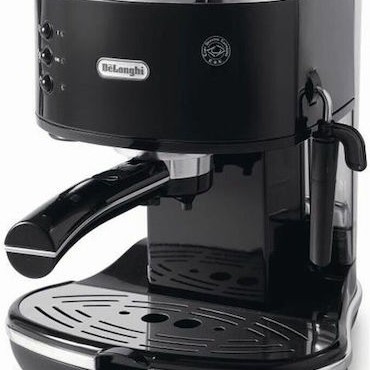 De'Longhi Icona Μηχανή Espresso 1100W Πίεσης 15bar Μαύρη