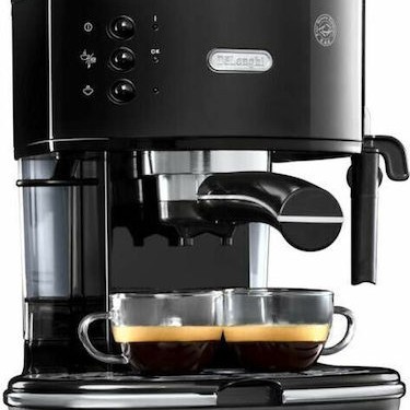 De'Longhi Icona Μηχανή Espresso 1100W Πίεσης 15bar Μαύρη