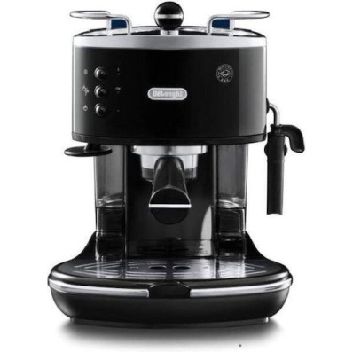 De'Longhi Icona Μηχανή Espresso 1100W Πίεσης 15bar Μαύρη