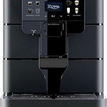 Saeco Royal OTC Αυτόματη Μηχανή Espresso 1400W Πίεσης 15bar με Μύλο Άλεσης Μαύρη