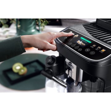 De'Longhi Magnifica Evo Next Αυτόματη Μηχανή Espresso 1450W Πίεσης 15bar για Cappuccino με Μύλο Άλεσης Καφέ