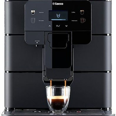 Saeco Royal Αυτόματη Μηχανή Espresso 1400W Πίεσης 15bar με Μύλο Άλεσης Μαύρη