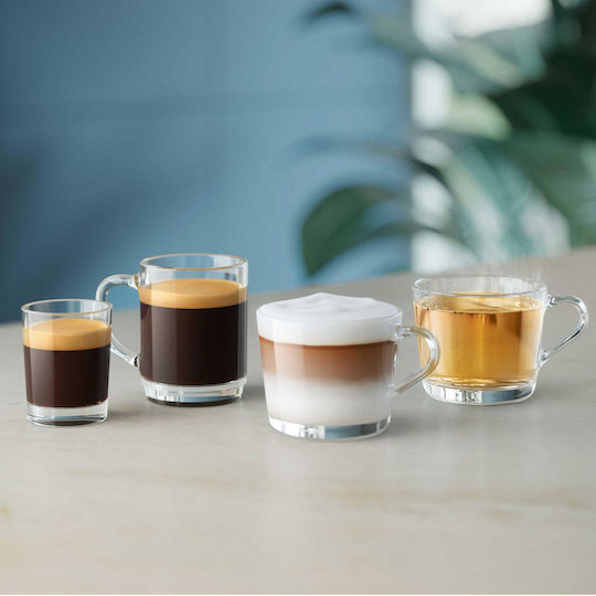 Philips Series 2300 Αυτόματη Μηχανή Espresso 1500W Πίεσης 15bar για Cappuccino με Μύλο Άλεσης Λευκή