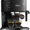 De'Longhi Icona Vintage Μηχανή Espresso 1100W Πίεσης 15bar Μαύρη